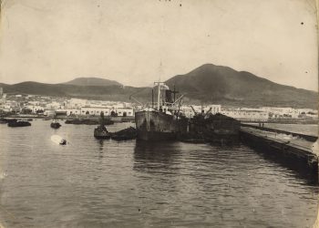 Los primeros medianeros del puerto de Las Palmas