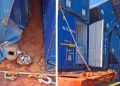 Puerto de Las Palmas mantiene bajo vigilancia la estructura del Aquarius (Alisios Shipping) tras temporal
