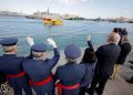 Puerto de Las Palmas replica el amerizaje que cambió la navegación atlántica hace un siglo