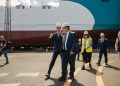 El ministro Hereu pasa revista al negocio naval de Laskadiris en el puerto de Las Palmas