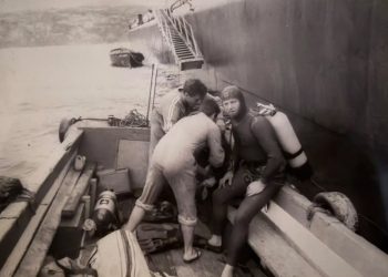 40 años del Ángela Pando: la epopeya subacuática de José Luis Samper que transformó al puerto de Las Palmas