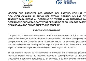 CC y PP se suman a la tesis de Nueva Canarias contra la entrada de Rabat en Boluda