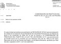 La jaula de grillos del puerto de Las Palmas contamina a Santana en Puertos del Estado
