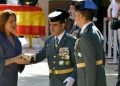 Puerto de Las Palmas: Calzada recibe el reconocimiento de la Guardia Civil en el Día del Pilar