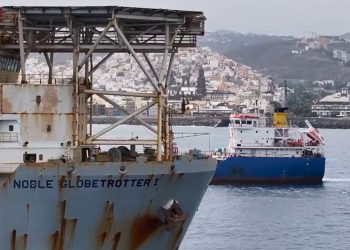 Noble Globetrotter I completa su itinerario en Zamakona y Semco en el puerto de Las Palmas